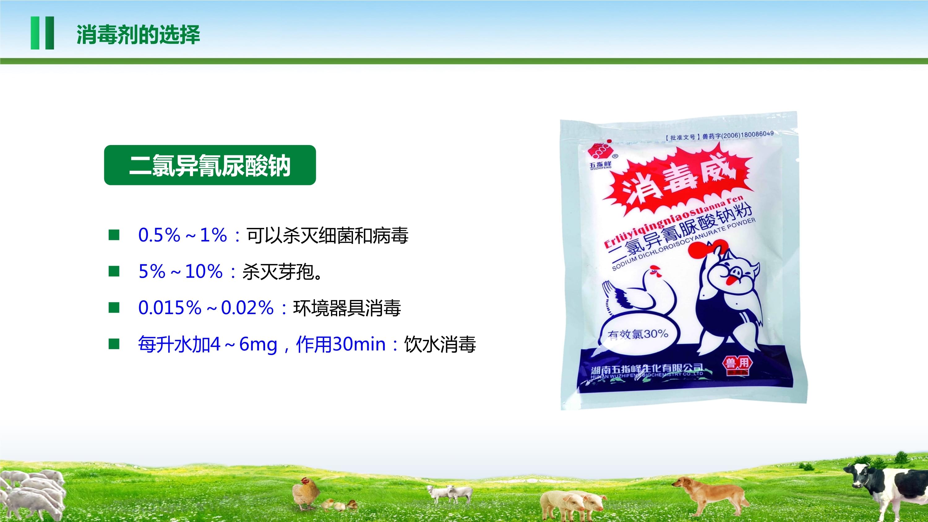 獸醫(yī)消毒技術(shù) 消毒劑的選擇、配制與醫(yī)療器械處理